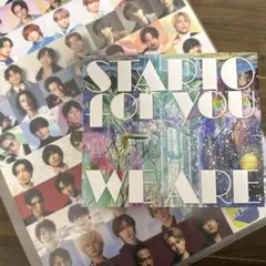 WE ARE / STARTO for you 特典付き