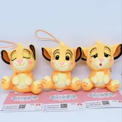 むにゃすやマスコット　ライオンキング　シンバ　ラウンドワン限定