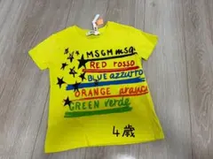 MSGM kids Tシャツ 4歳