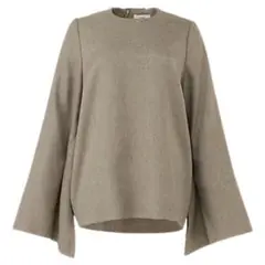 HYKE ハイク エコサイクル ベルスリーブ トップス ニット ブラウス 秋冬