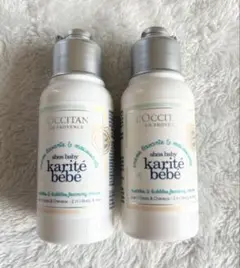 【新品未使用】ロクシタン　ベイビーシャワーフォーム　ボディ&ヘアケア75mL×2