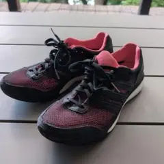 adizero boost ブラック/ピンク　24.5cm