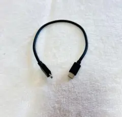 TYPE-C to Micro-Bケーブル 0.3M ブラック
