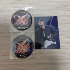 FANTASTICS 世界 缶バッジ※トレカ 3点セット