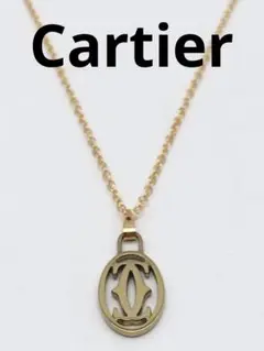 Cartier ブランド ゴールド ネックレス ヴィンテージ メンズ レディース