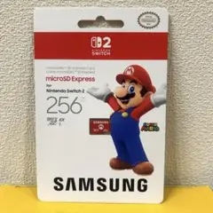 Samsung microSD Express 256GB Switch2対応