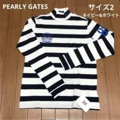 325【訳あり】パーリーゲイツ ハイネック (2)ゴルフ ハイネック 新品