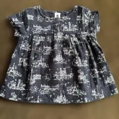 ★PETIT BATEAU 3ans/95cm ネイビー　コットン100%★