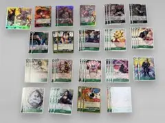 ワンピースカード　受け継がれる意志　緑　デッキパーツ　シャンクス　ウタ　sr