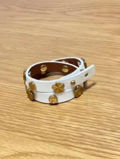 Tory Burch レザーブレスレット