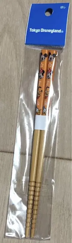 【新品・未使用】Disney滑り止め付箸17cm ミッキーミニードナルドプルート