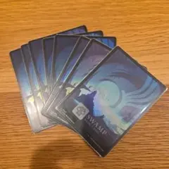 イクサラン　フルアート土地　沼9枚　foil　英語