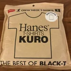 新品未使用　Hanes Tシャツ黒　 スリーブレス