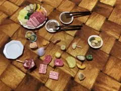 ミニチュアフード バーベキューセットとおでん