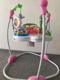 ベビージャンパー ピンクとホワイト