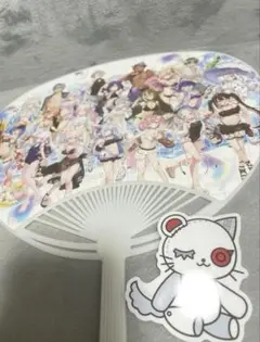FIRST STAGE PRODUCTION　C106 うちわ ステッカー付き