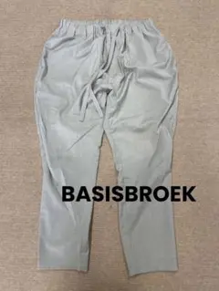 BASISBROEK バージスブルック テーパードスラックス ストレッチ 薄手