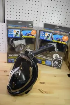 即売れ★新品未使用★2個セット GoPro対応 フルフェイスシュノーケルマスク