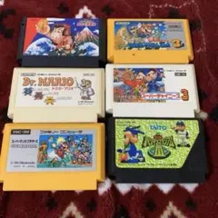 ファミコン ソフト 6本