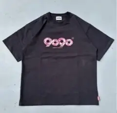 ブラック Tシャツ のみ　ピンクロゴ