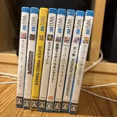 ジャンク品　Wii U ゲームソフト セット8個セット
