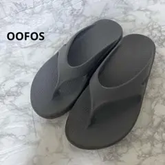 OOFOS ウーフォス　ウーオリジナル リカバリーサンダル　グレー　EU39
