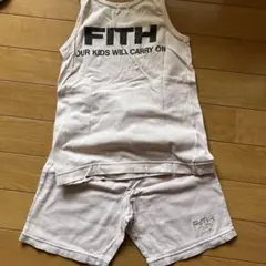値下げ FITH フィス ランニング・パンツセット 110 デニム&ダンガリー