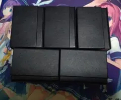 5個　セリア　デッキケース　レザー　カードケース