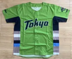 東京ヤクルトスワローズ　ユニフォーム　緑　東京ドーム限定配布