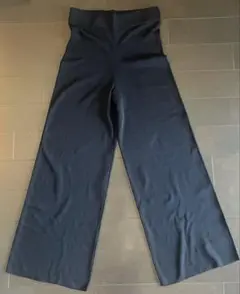 エストネーション/ストレッチハイウエストワイドパンツ