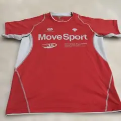 Move Sport メッシュシャツ M レッド