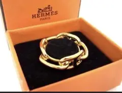 新品未使用 HERMES エルメス シェーヌダンクル スカーフリング
