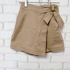 mezzo piano junior ショートパンツ　スカンツ　キュロット　S