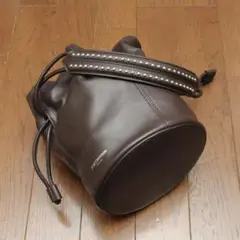新作 新品同様 Ju0026M DAVIDSON NUBE BUCKET レザー バッグ