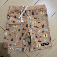 BLUE SAIL 昆虫柄 水着 130サイズ　美品