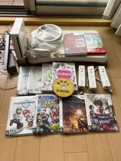 Nintendo Wii本体 ゲームソフト7本付き