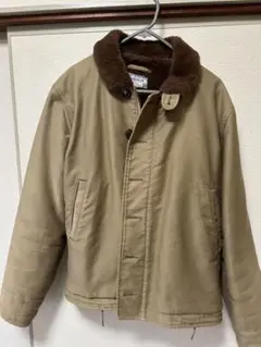 テンダーロインN-1 デッキジャケット TENDERLOIN アットラスト TENDERLOIN 'T-1 / K-SEVEN'デッキジャケット プリント N-1