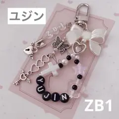 no.251 ♡ ZB1 ユジン　韓国ビーズキーホルダーオーダー コレクトブック