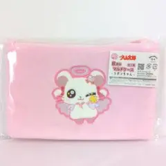 キャラ福くじ　とっとこハム太郎　Ｂ賞マルチケース　-リボンちゃん-