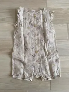 H&M 花柄ロンパース 90cm