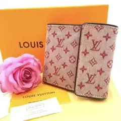 美品❣️廃盤希少 ルイヴィトン モノグラムミニ 三つ折り財布 人気