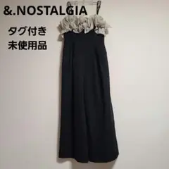 &.NOSTALGIA ベアフリルオールインワン パンツ M タグ付 未使用品