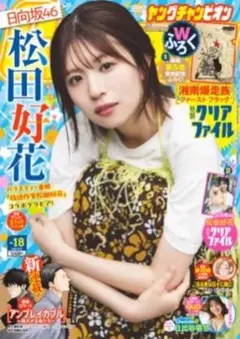 ヤングチャンピオン　2025年18号 [雑誌] 松田好花　クリアファイルのみ