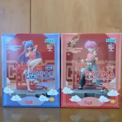 らんま1/2 シャンプー らんま フィギュア Luminasta　2点セット