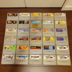 スーパーファミコンソフト　30本セット（ジャンク品）