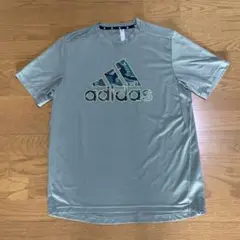 adidas オリーブグリーン Tシャツ