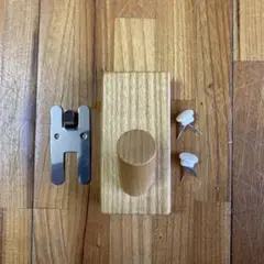 壁に付けられる家具フック　無印良品