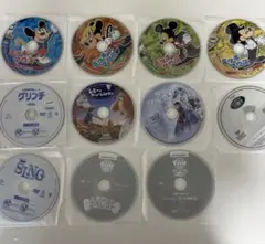DVDまとめ売り(11枚セット) ディズニー パウパトロール Sing グリンチ