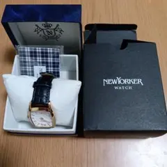 NEWYORKER WATCH ゴールド ブラック
