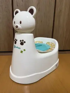 西松屋　スマートエンジェル　抗菌おまる　シロクマさん